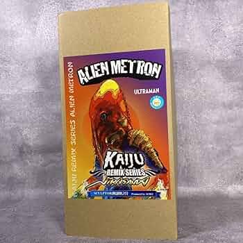 ファン！ACRO KAIJU REMIX メトロン星人 塗装済み完成品 Kaiju Remix Series Alien Metron (メトロン星人) Review - YouTube